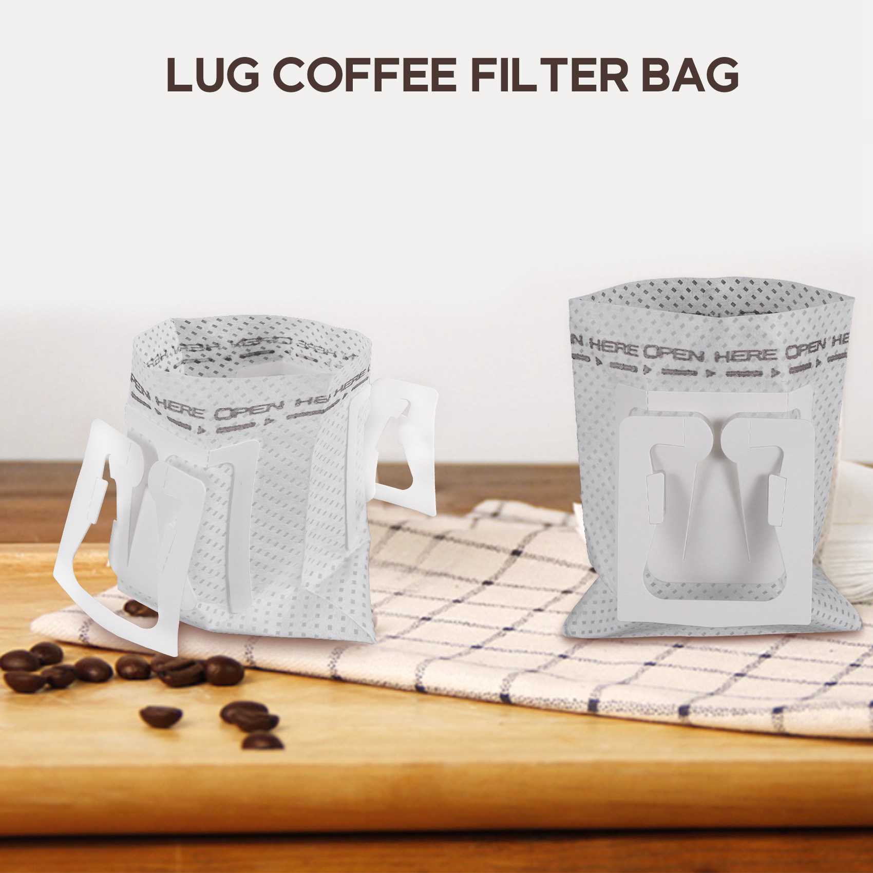 50枚入り/パック ドリップコーヒーフィルターバッグ ポータ - Coffee Tea & Jane のレビューと価格