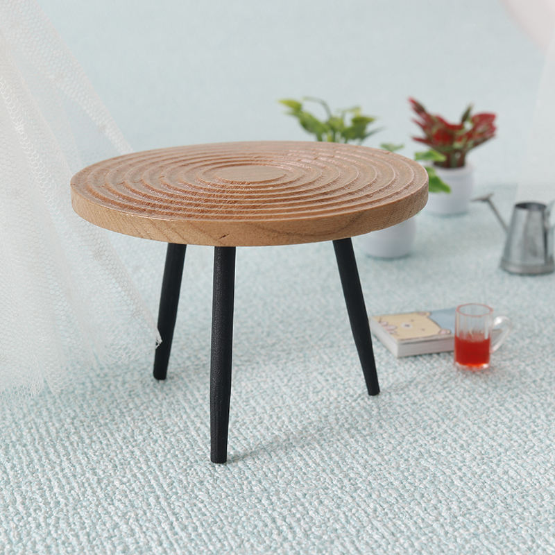 1:12 ドールハウスミニチュアラウンドテーブルティーテーブ - Coffee Tea & Jane のレビューと価格