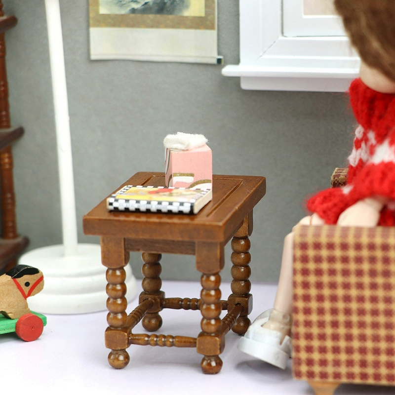 1:12 ドールハウスミニチュアラウンドテーブルティーテーブ - Coffee Tea & Jane のレビューと価格