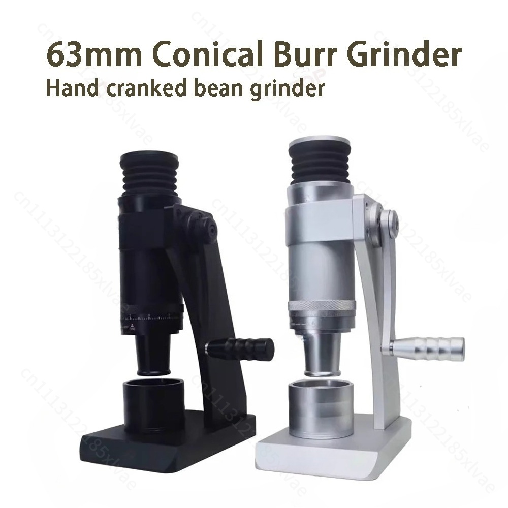 手回し式63mmコーヒーグラインダー ゴースト円錐形バリグラ - Burr Hand Grinder のレビューと価格
