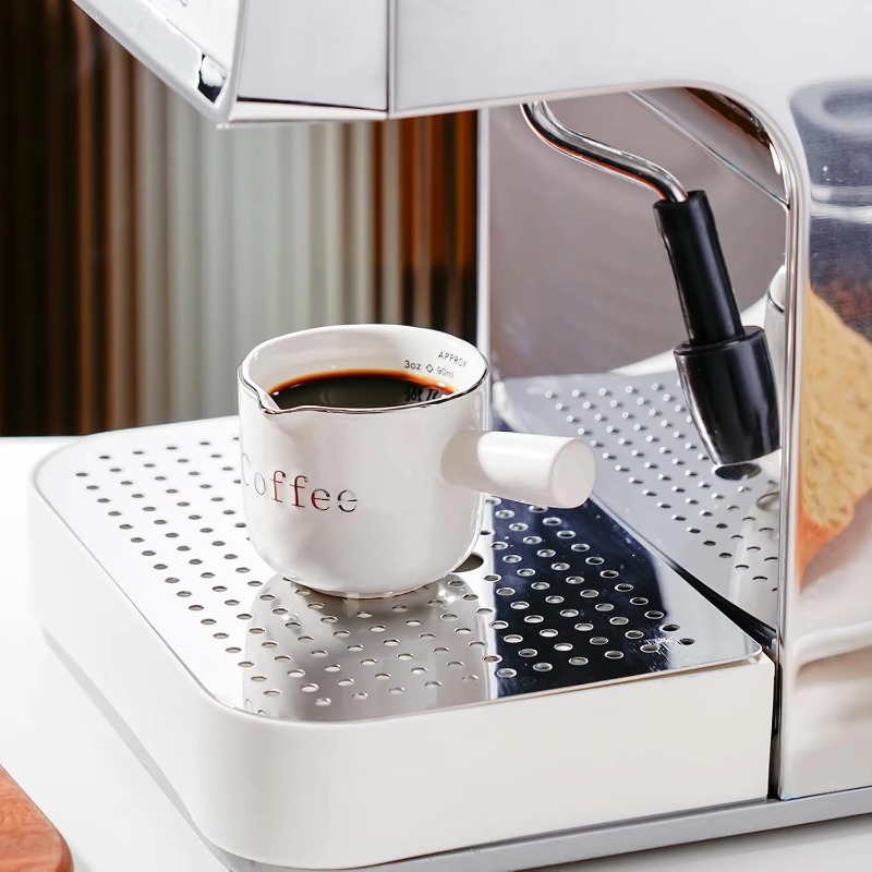 ミニセラミックコーヒーカップハンドル付き V 字型注ぎ口ミル - Coffee Tea With Milk のレビューと価格