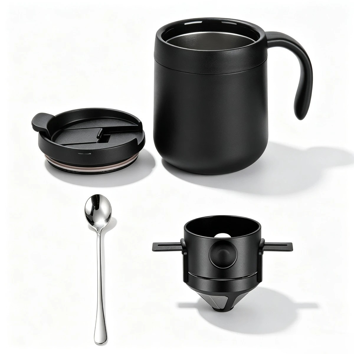 350/550ml ステンレス製コーヒーマグ、断熱サーモカッ - Xbloom Coffee Tea のレビューと価格