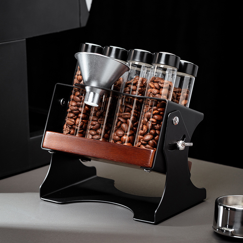 22G コーヒー豆保存容器ディスプレイラックティーチューブボ - Coffee Tea And Sugar Set のレビューと価格