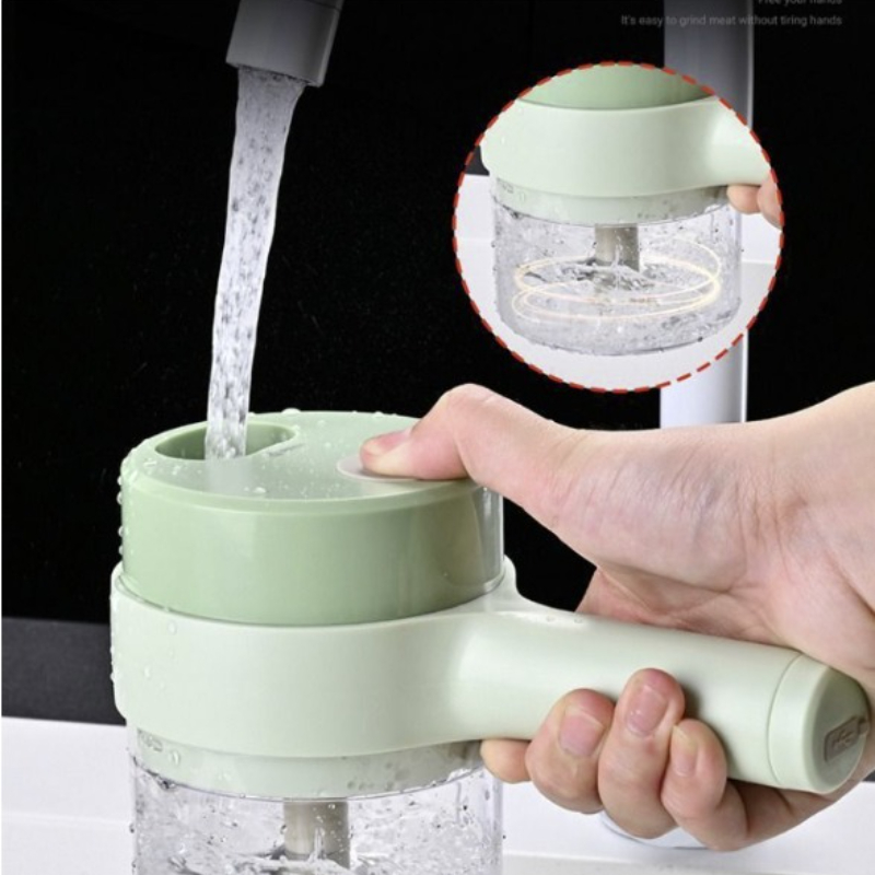 4In1 電気野菜カッターセットハンドヘルドワイヤレス電気ガ - Burr Hand Grinder のレビューと価格