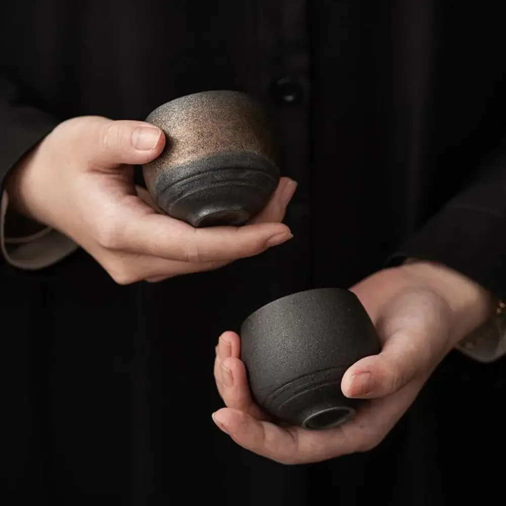 カンフー茶器セット、日本の石器製茶碗、古風なデザインの茶碗、 - Xbloom Coffee Tea のレビューと価格